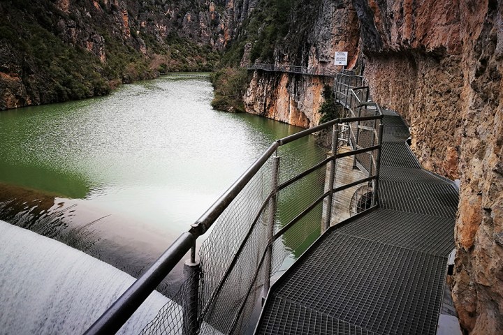 a bridge over a body of water